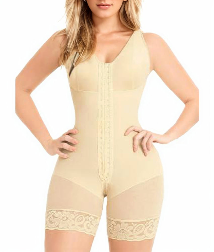 Fajas Colombiana Shapewear for Women Tummy Control Post Surgery Full Body Shaper Butt Lifter with Zipper Crotch Skimsbodysuits Elegant Bodysuit Faja Shaper