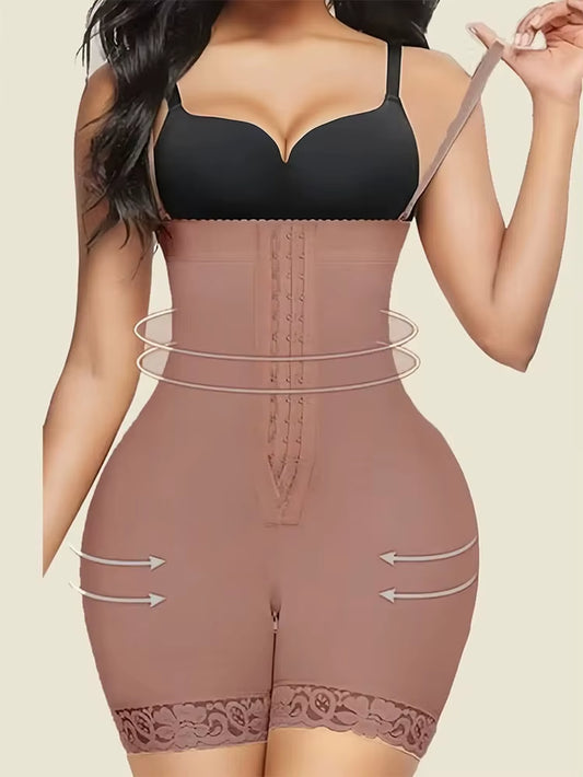 Faja Feelingirl Shapewear for Women Tummy Control Fajas Post Surgery Compression Body Shaper with Open Crotch