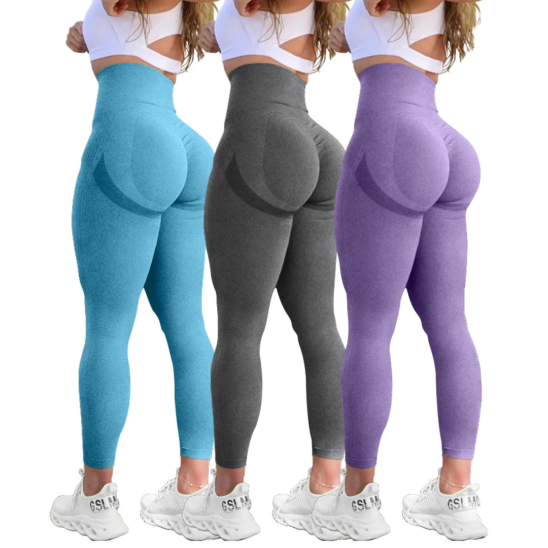 Autumn and Winter XS - XL Yoga Pants Women'S Sports and Fitness Clothes Seamless Tight Sports Leggings