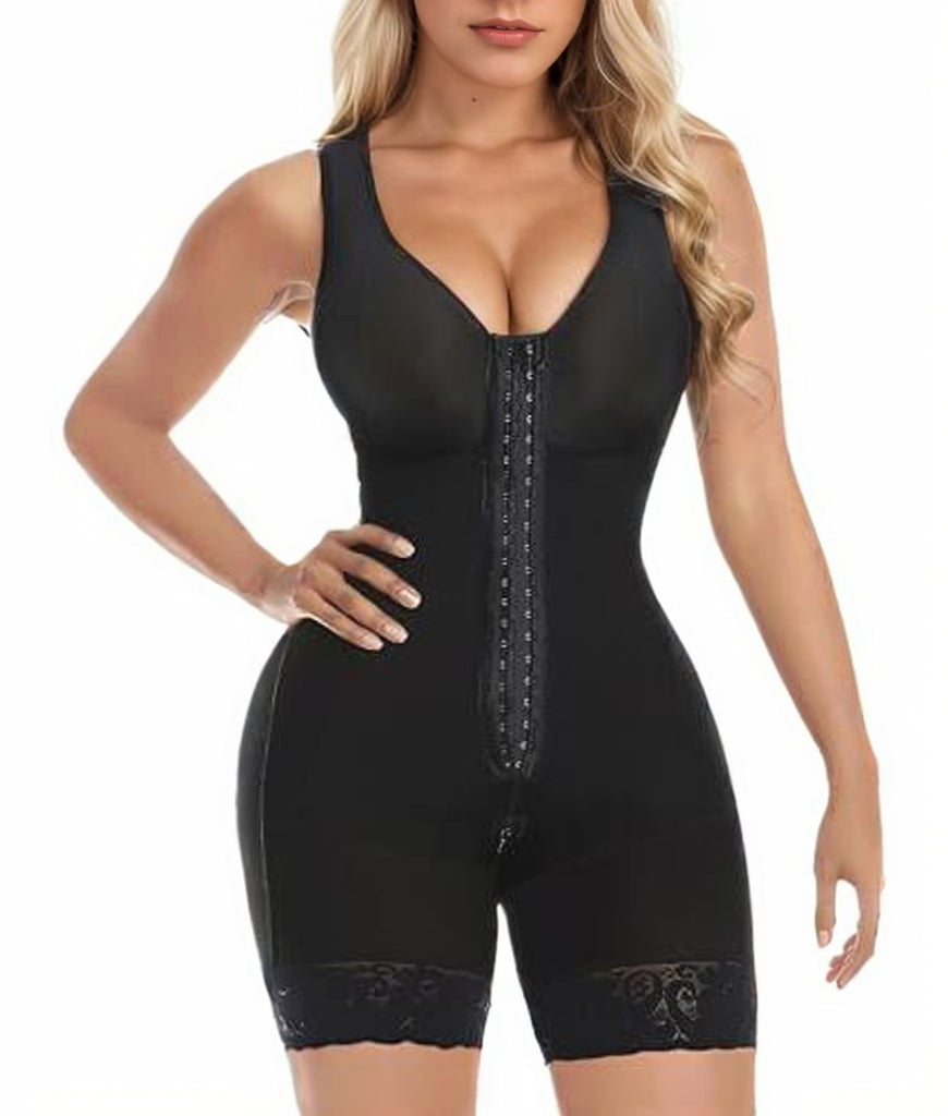Fajas Colombiana Shapewear for Women Tummy Control Post Surgery Full Body Shaper Butt Lifter with Zipper Crotch Skimsbodysuits Elegant Bodysuit Faja Shaper